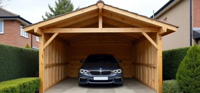 Où trouver un abri voiture en bois de qualité à petit prix ?